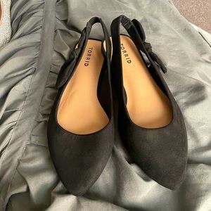Torrid Black Flats